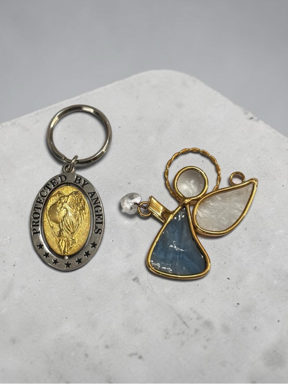🫶🏻 Protected by Angels Key Holder & Angel Hanging